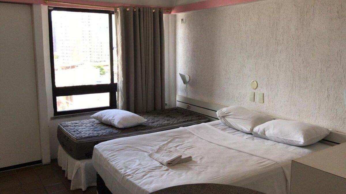 703 Flat Mobiliado Praia De Iracema Fortaleza  Buitenkant foto