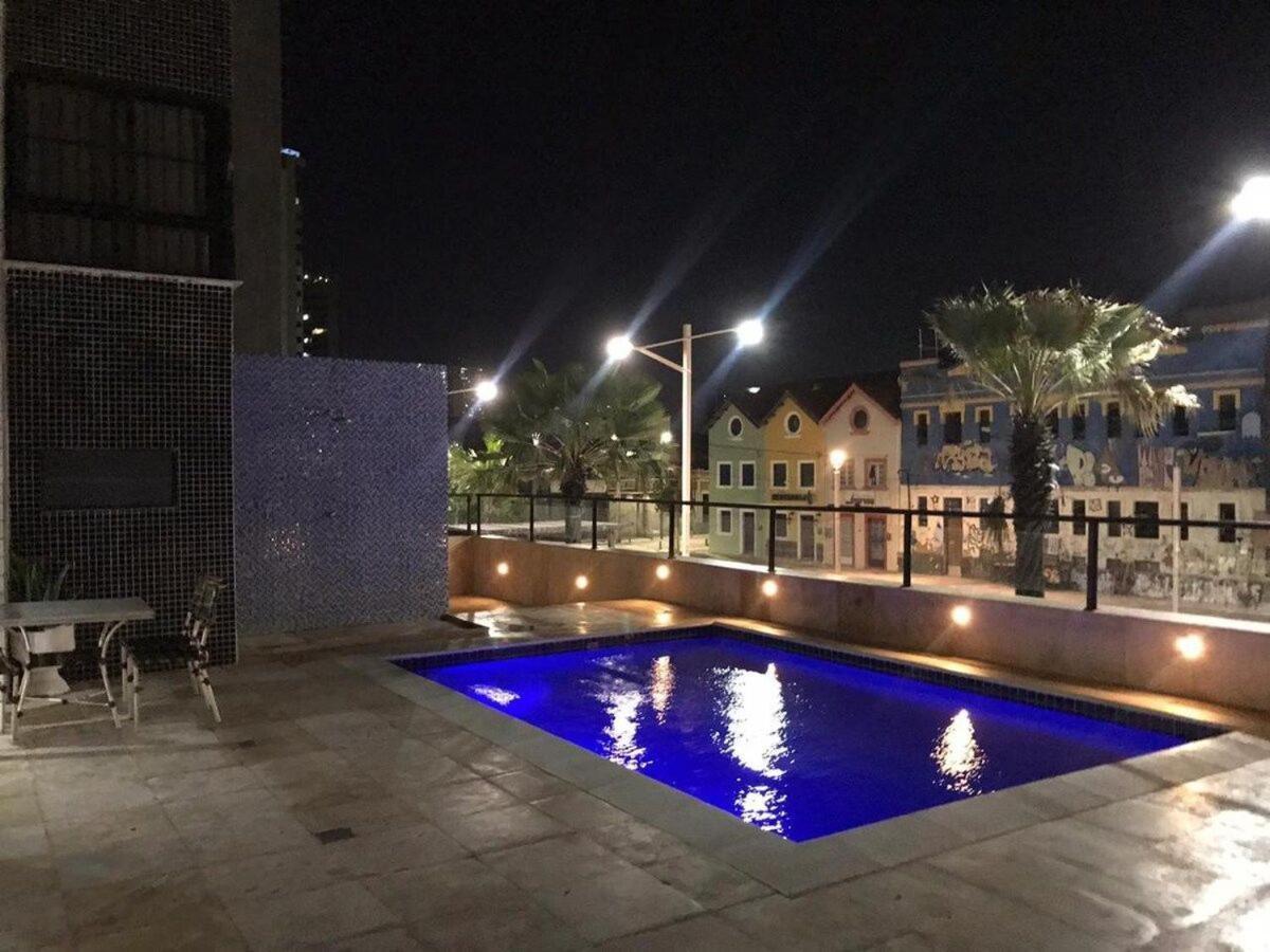 703 Flat Mobiliado Praia De Iracema Fortaleza  Buitenkant foto